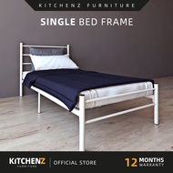 KitchenZ Sabah 3V Single Bed Frame katil single / single bed / katil bujang / Powder Coated Metal  -