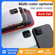 Matte Thin Acrylic Hard Clear Phone Case For SAMSUNG A12 A02S A32(4G) A52 A72 A71 A42 A51 A31 A10 A20 A30 A50 A50S A30S  A10S A20S A02 A03S A22 4G A22 5G J82018 A32 5G J2PRIME J7PRIME J7CORE J7PRO J4PLUS A50 Full Lens Camera Protector Back Cover Casing