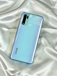 Vi vo y30 จอ 6.47 นิ้ว ram4rom 128 Android 10 แบตเตอรี่ 5000ใช้งานได้ปกติ สแกนนิ้วได้ พร้อมส่ง