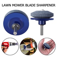 Lawn Mower ~~~~ Sharpening Lawnmower Blade Sharpener Rotary Drills Garden Tools