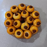 coklat thumbprint cookies