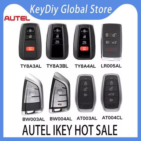 AUTEL IKEY TY8A3AL TY8A3BL TY8A4AL BW003AL BW004AL LR005AL AT003AL AT004CL Keyless Universal Smart K