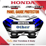 Honda Click 125i and 150i Panel Protector Sticker Only / Honda Click Accessories / Click Sticker