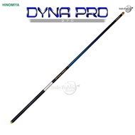 Joran Tegek HINOMIYA Dyna Pro 210 240 270 Carbon Pole Mancing Kolam Ujung Solid