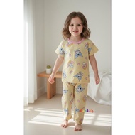 CP 1 KUROMI YELLOW SET 1-3 YEARS US37F CUTE GIRLS' SUITS GIRLS' SUITS WITH MOTIFS