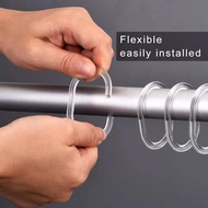Set Shower Curtain Hook Creative Bathroom Curtain Durable Hooks For Home Hotel H9y0