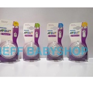 Natural Avent Pacifiers (1 Pack Contents 2 Pcs Dots) For Natural Avent Bottle Babyshop