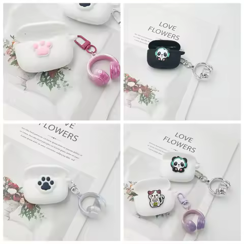 Funny Earphone Cover For JBL TUNE BEAM 2/BUDS 2/LIVE FLEX/T280TWS X3 Case Silicone Shockproof hearph