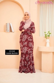 Afa Design Baju Kurung Payung Kembang S-3XL