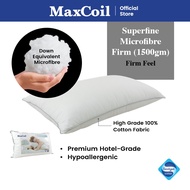 MaxCoil Prima Luxury Microfibre Collection | Prima Pillows and Bolster - Available in Soft/ Firm/ Ex
