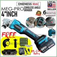 ''MEG PRO'' CORDLESS ANGLE GRINDER 4''inch  88V