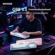 MCHOSE G98 V3 Mechanical Keyboard — 98 Keys, Hot-swappable, Tri-mode Wireless, Full-size Gaming & Of