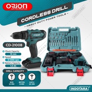 Mesin Bor Baterai Tangan / Cordless Drill Battery Orion CD-2100B