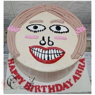 Kue Ulang Tahun Anak / Ugly Cake / Kue Ultah Jelek / Kue Ultah Ugly