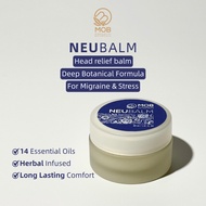 MOB Neu Series - NeuBalm (30g) Natural Headache & Migraine Relief Balm (Minyak Sakit Kepala) | Migra