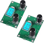 DWEII 2 Pieces Digital FM Receiver Module, Radio Receiver Module Digital Stereo Board LCD Display DS
