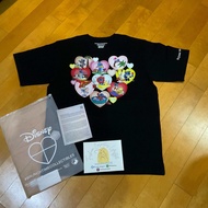 [อก 44”] Home to my heart Disney 100 Stitch organic cotton tee