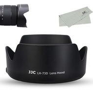 JJC EW-73D Reversible Lens Hood for Canon RF 24-105mm F4-7.1 IS STM &amp; EF-S 18-135mm F3.5-5.6 IS USM Lenses Compatible with Canon EOS R5 R6 RP R 90D 80D 77D [Japan Product][日本产品]