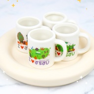 Jeju Mini Mug Magnet Ceramic Travel Magnet | Jeju Island Souvenir