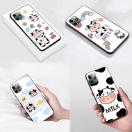 S-103 Milk Cow Soft Silicone Case Compatible for Xiaomi Redmi Note 8 7A 6A 7 6 Pro