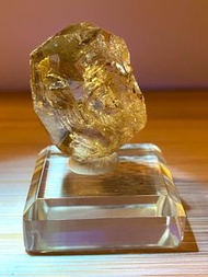 ✨爆油✨ 高品質 黃色螢光 巴基斯坦 骸骨 閃靈鑽 水晶 原石 原礦 小標本 小礦標