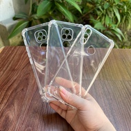 Silicone flexible case for Motorola E7/ E7 Plus/ E7 Power transparent and 4-corner shockproof