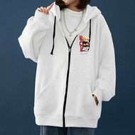 Hoodie Zipper Realax Hoodie Unisex Size L-XXL