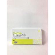 [CLEARANCE] CARDIN ORODISPERSIBLE TABLET 100MG 30S ASPIRIN 100MG+GLYCINE 45MG (EXP6/21)