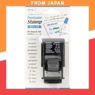 DESIGNPHIL Midori Stamp Rotating Stamp with Days of the Week and Weather Pattern 35375006