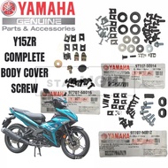 FULL SET ORIGINAL YAMAHA Y15ZR V1 Y15Z BODY COVER SCREW SKRU SET SKRU COVER SET