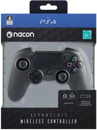 全新現貨 PS4 原廠授權 Nacon  非對稱控制器 無線/有線 遊戲手柄 黑色 支援震動 耳機孔 觸摸板【歡樂屋】