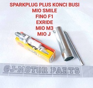 SPARKPLUG PLUS KUNCI BUSI MIO SMILE MIO SPORTY FINO LAMA MIO SOUL KARBU NOUVO MIO J MIO GT FINO F1 E