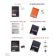 Modem Router Battery D5 D6 M2 M3 Q7 Q8 A8+ LT600 M1 M20H E5576 E5573 WR800 MF836/B803/B9011 HB824666