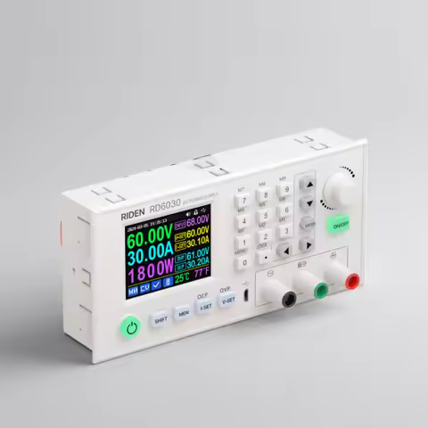 RD RD6030 RD6030W 60V 30A DC Adjustable Step Down Voltage Bench Regulated Power Supply Buck Converte