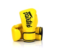 Fairtex Boxing Gloves BGV14ฺฺY Yellow 8,10,12,14,16 oz  Sparring MMA K1 นวมซ้อมชก แฟร์แท็ค สีเหลือง