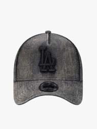 New Era 940Afcs Q424 Denim Snow Wash Losdod Men's Caps - Black Denim