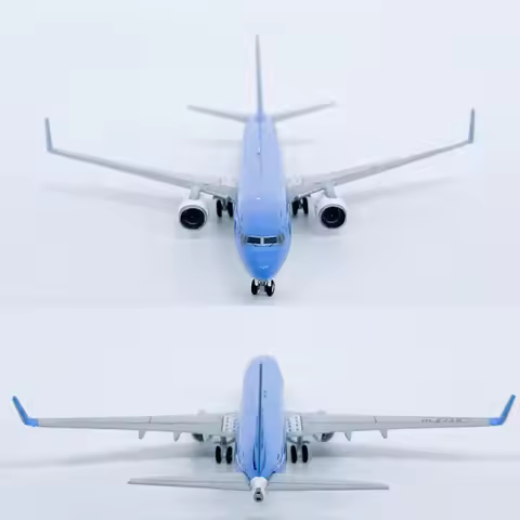 Diecast 1:400 Scale Alloy Korean B737-900ER HL8248 Airplane Model Classic Finished Static Collection