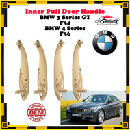 BMW 3 GT & 4 Series - Inner Door Handle ( F34 F36 / Black Beige )