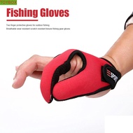 TOYBOX 2 Fingers Protector Anti-Slip Breathable Non-Slip Glove Fishing Accessory Fishing Tools Suppl