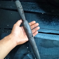 Belati duhung dohong tua kecil Dayak pedalaman Kalimantan Temuan sungai
