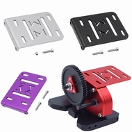 Aluminum Alloy 2Low Transmission Gearbox Tray Electronic ESC Battery Holder for 1/10 RC Rigs Crawler