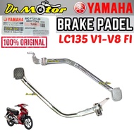 【Barang tempat】LC135 V1 V2 V3 V4 V5 V6 V7 V8 FI 4 5 SPEED 5S 4S Brake Padel Kaki Lever 1S8-F7211-00 