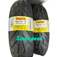 Pirelli diablo rosso scooter 110/70-13 130/70-13