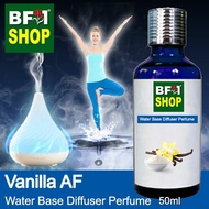 Aromatic Water Base Perfume (WBP) - Vanilla AF - 50ml Diffuser Perfume