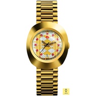 RADO Watch R12416193 / DiaStar The Original Automatic / Women's / Date / Stones / 27.3mm / SS Bracelet / Gold