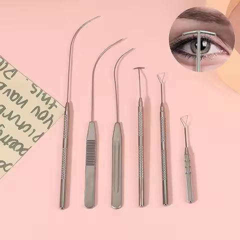 New Double Eyelid Designer Triangle Simulator Curved Shaped Double Eyelid Embedding Tool T - Shaped 