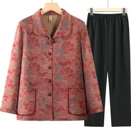 old money style women old money shirt old money style Elderly Ladies' Jacket - Stylish Spring & Autu