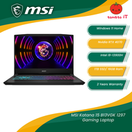 MSI Katana 15 B13VGK 1297 15.6 FHD IPS i9-13900H Nvidia RTX 4070 Gaming Laptop
