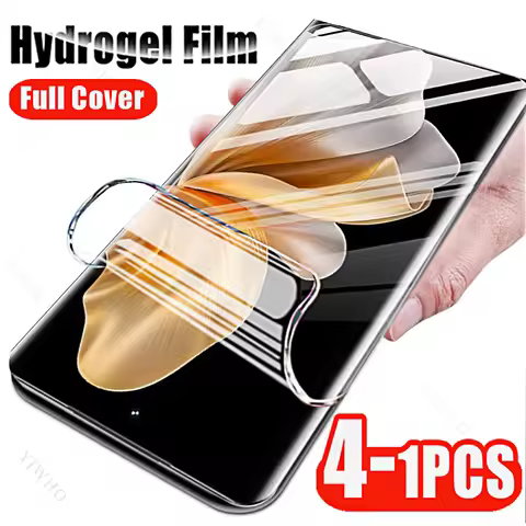4-1 PCS Hydrogel Film for VIVO V30 Lite Pro V30e Screen Protector for VIVO V29 V27 V25 V23 V21 V20 P