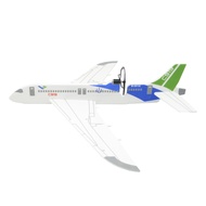 Bubble plane c919Passenger Plane usb Rechargeable Model Airplane Glider Electric Airplane for Childr